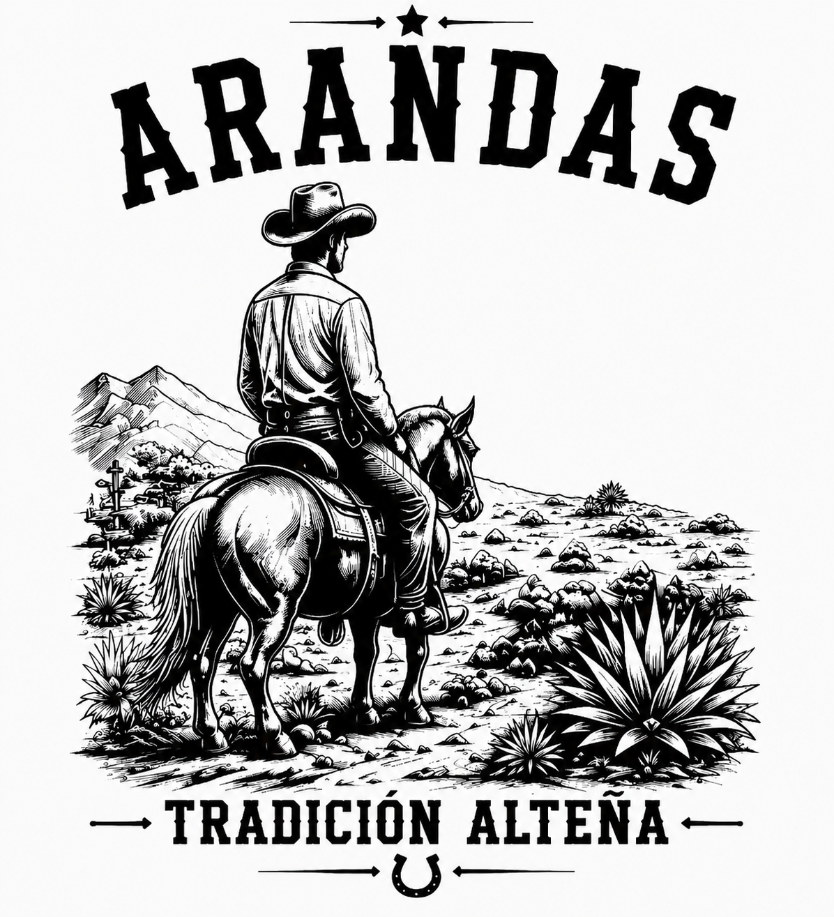 PLAYERA VAQUERO