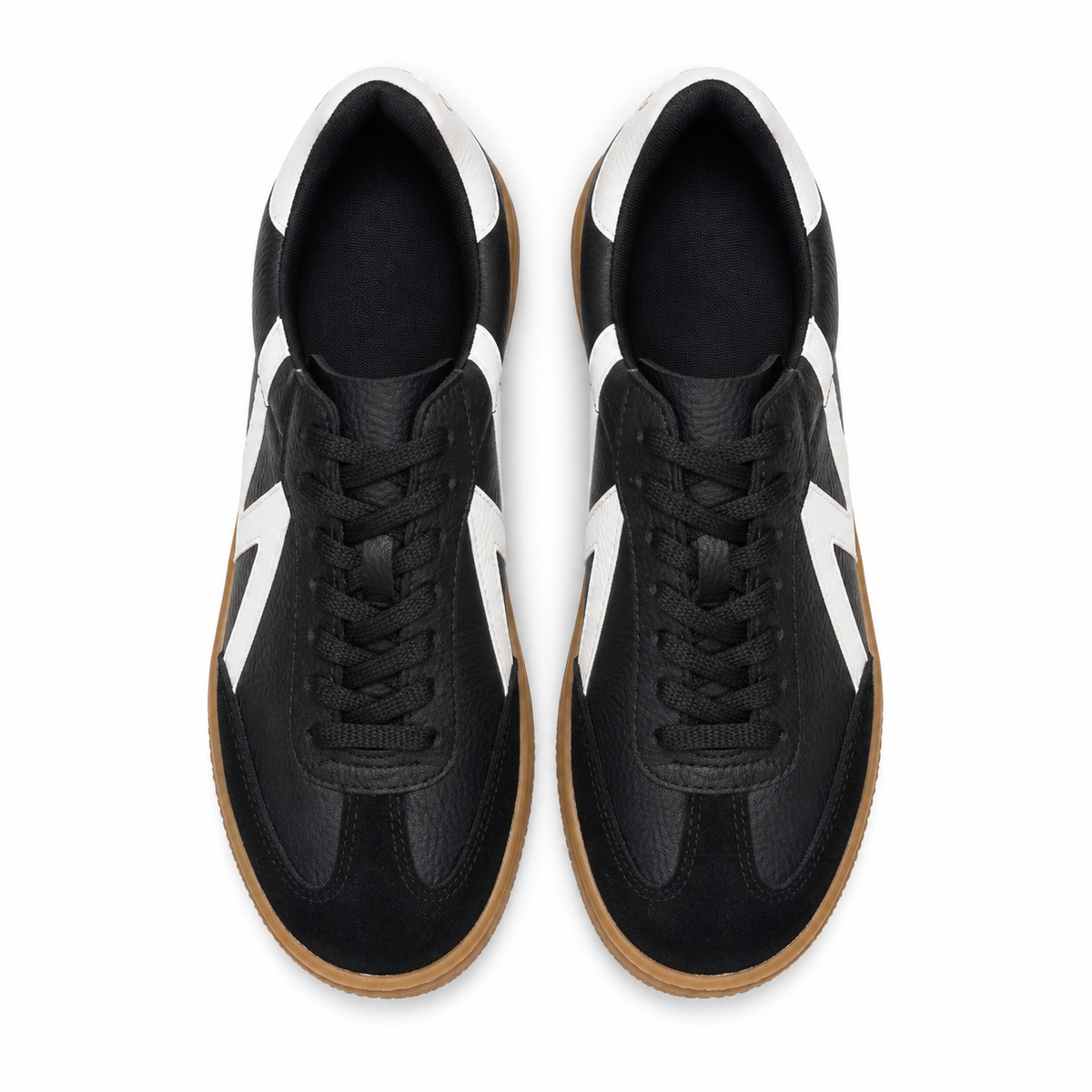 Tenis mod. 24723 negro con blanco