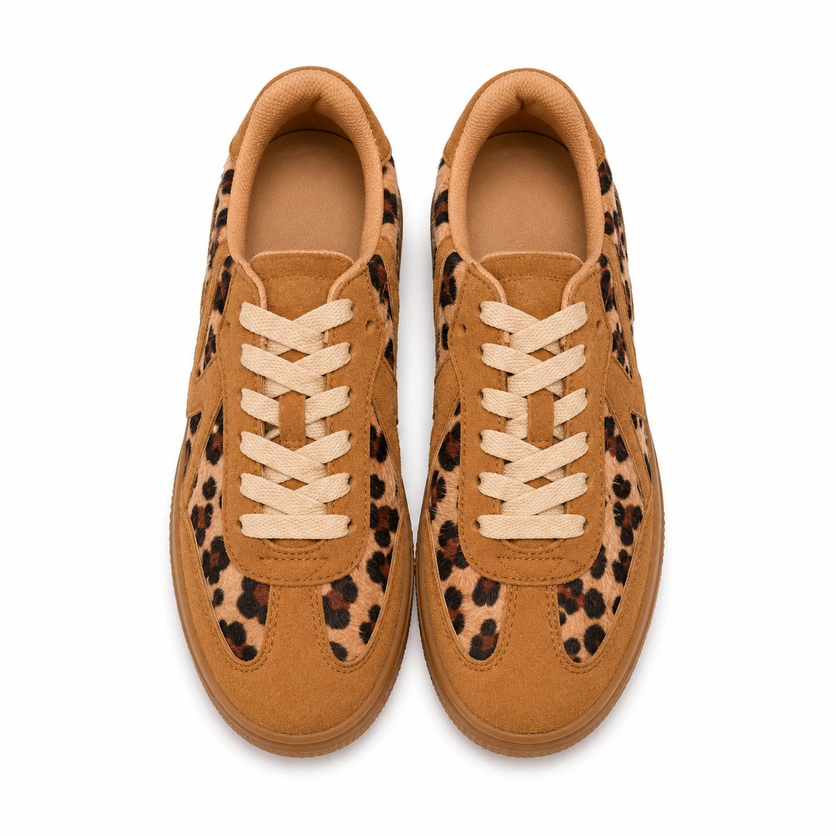Tenis mod. 24775 color leopardo