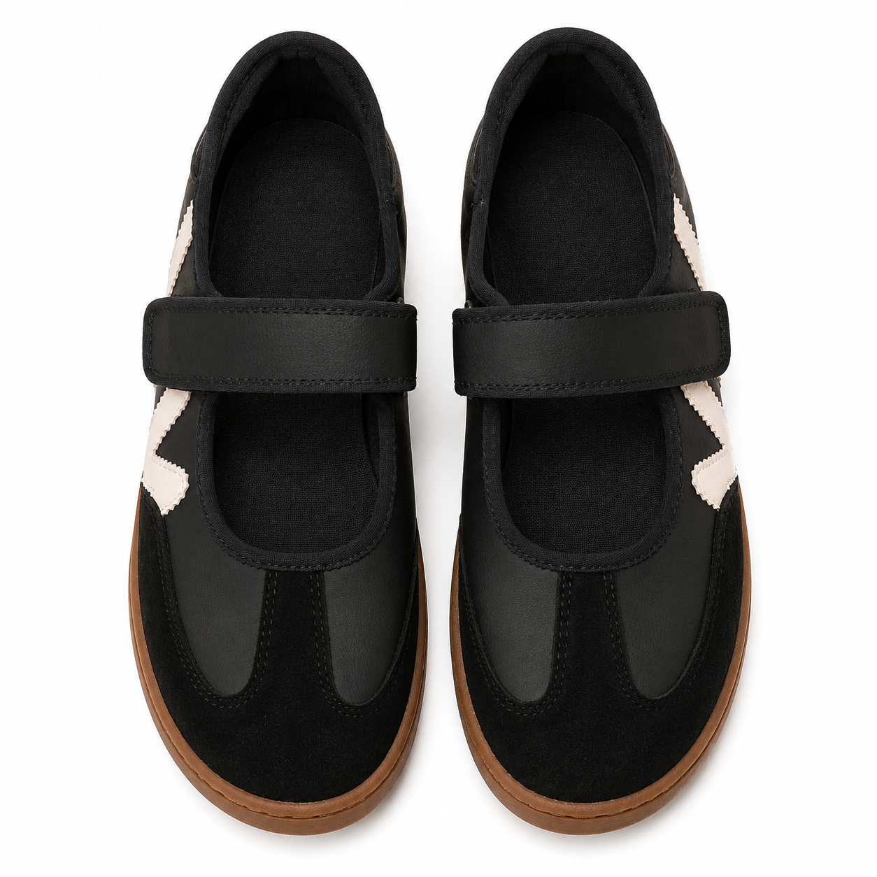 Flat deportivo mod. 72404 Color Negro