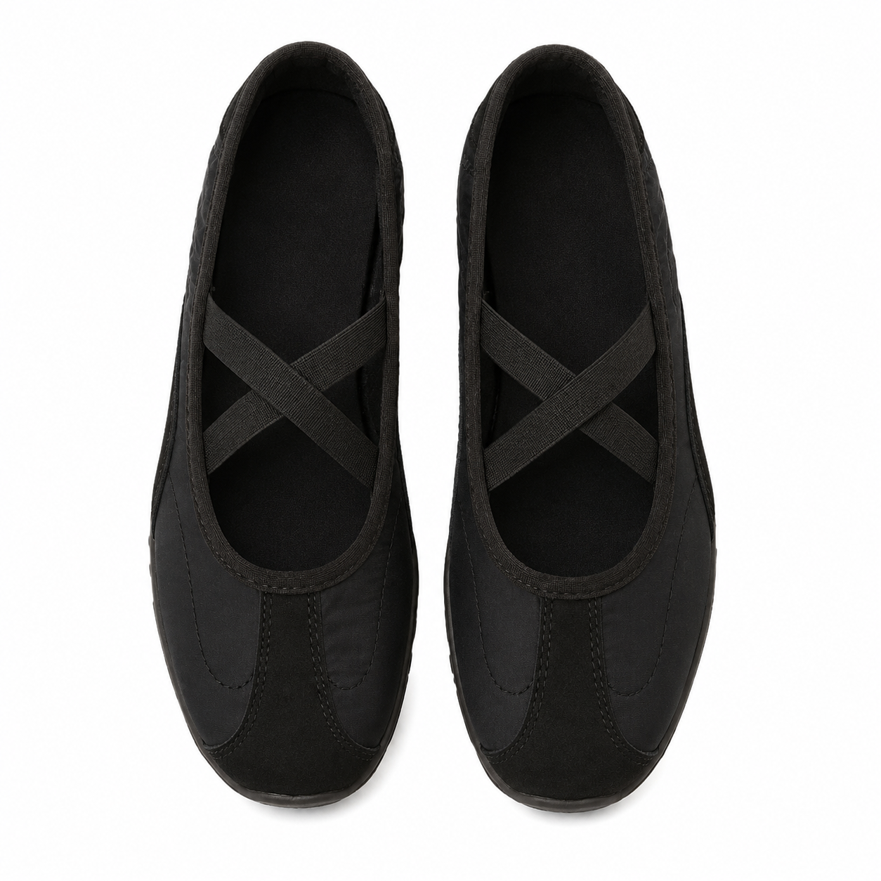 Flat deportivo mod. 72633 color negro