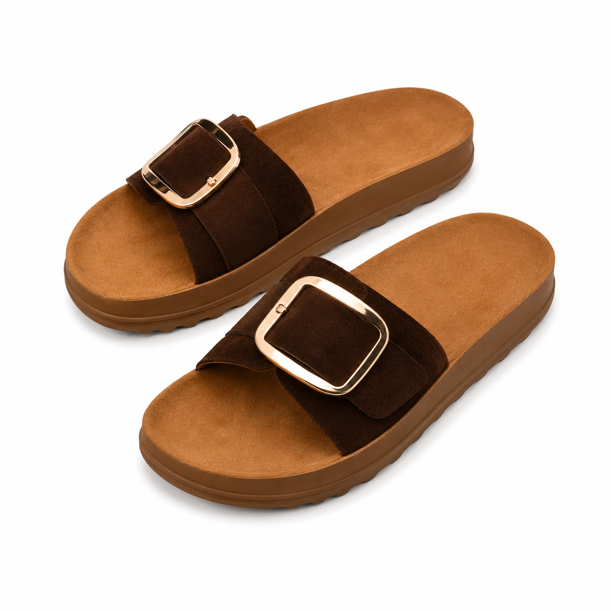 Sandalia mod. 67950 color chocolate