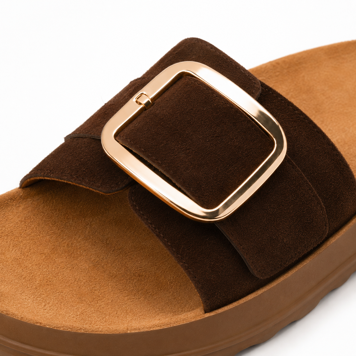 Sandalia mod. 67950 color chocolate