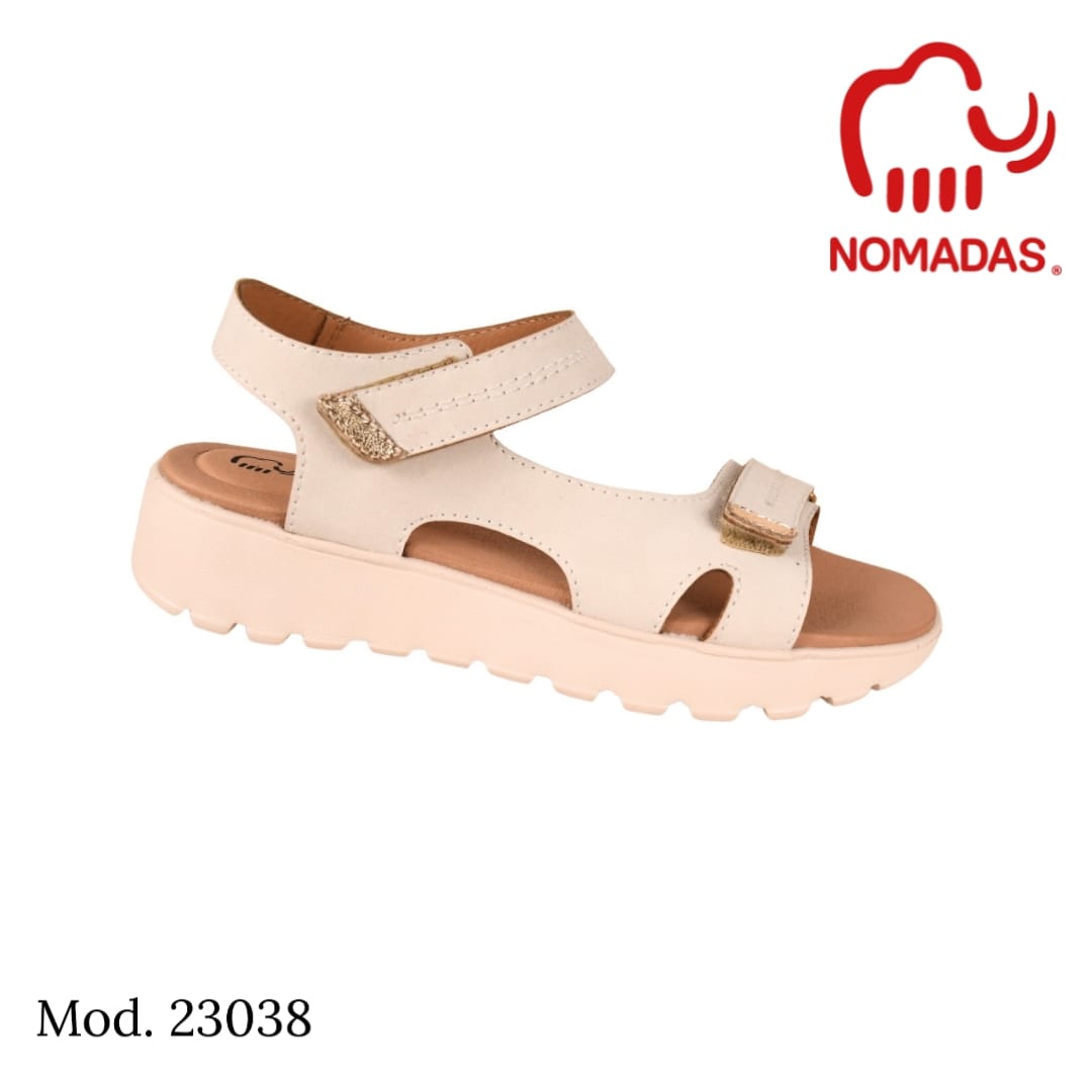 Sandalia modelo 23038 marfil