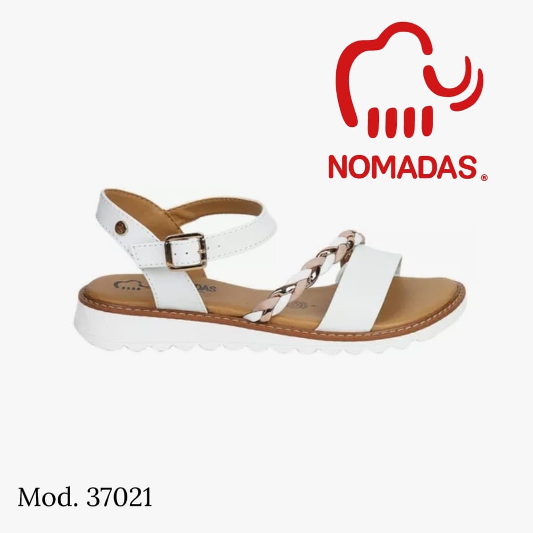 Saldo Sandalia modelo 37021 blanco