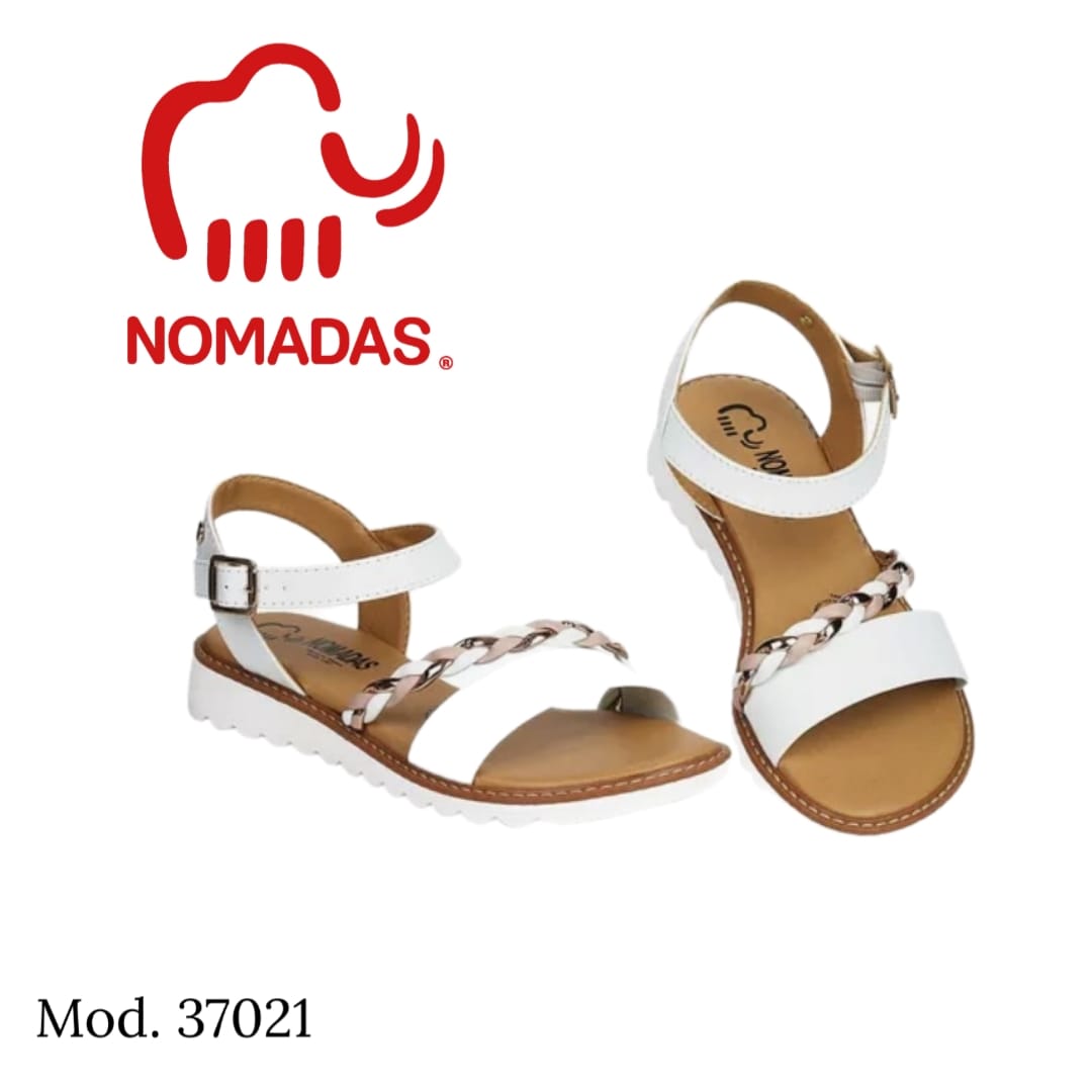Saldo Sandalia modelo 37021 blanco
