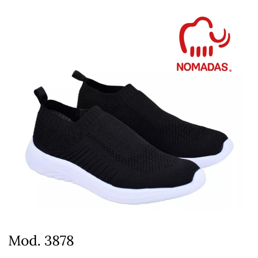 Tenis estilo calcetín, modelo 3878 varios colores
