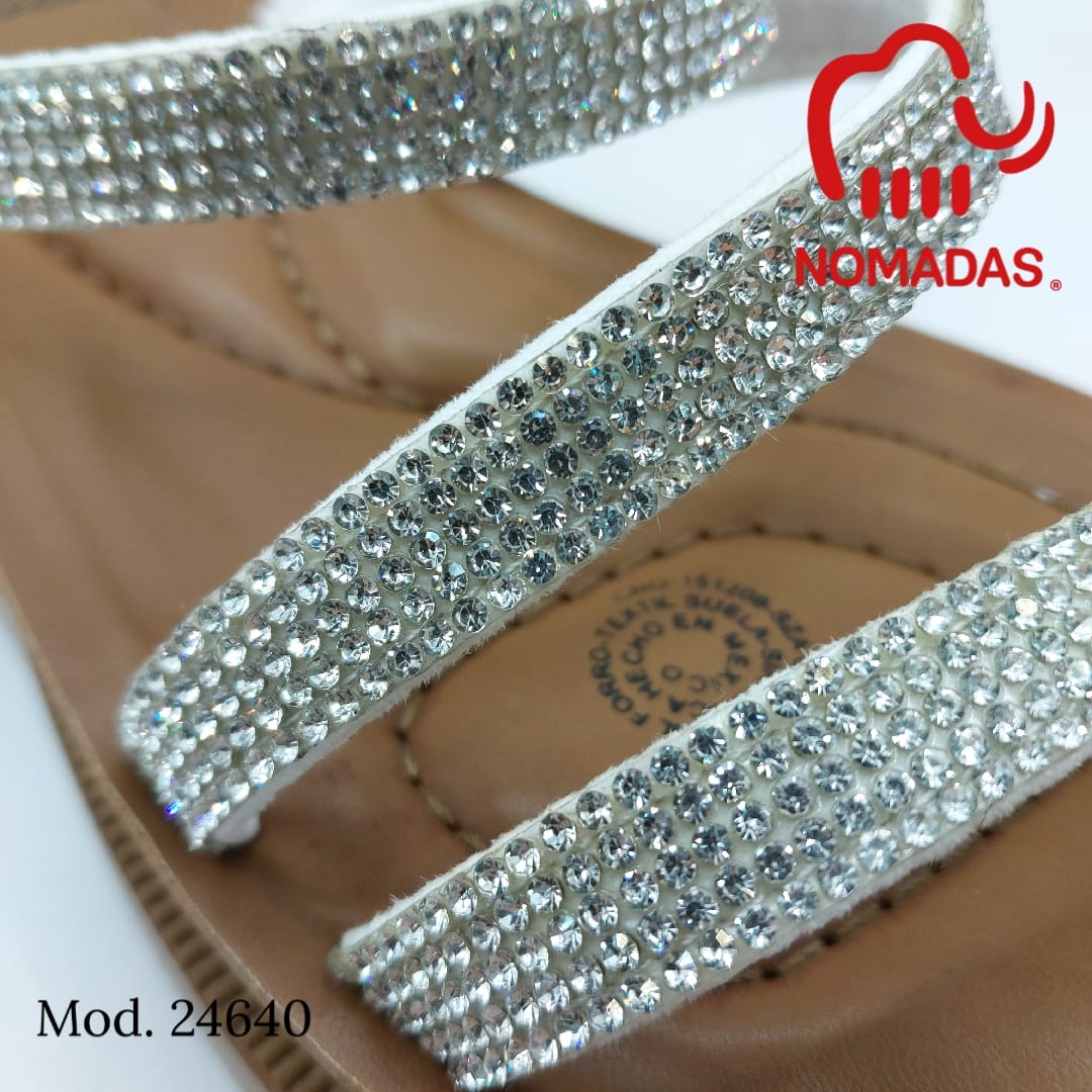 Saldo Sandalia modelo 24640 blanco