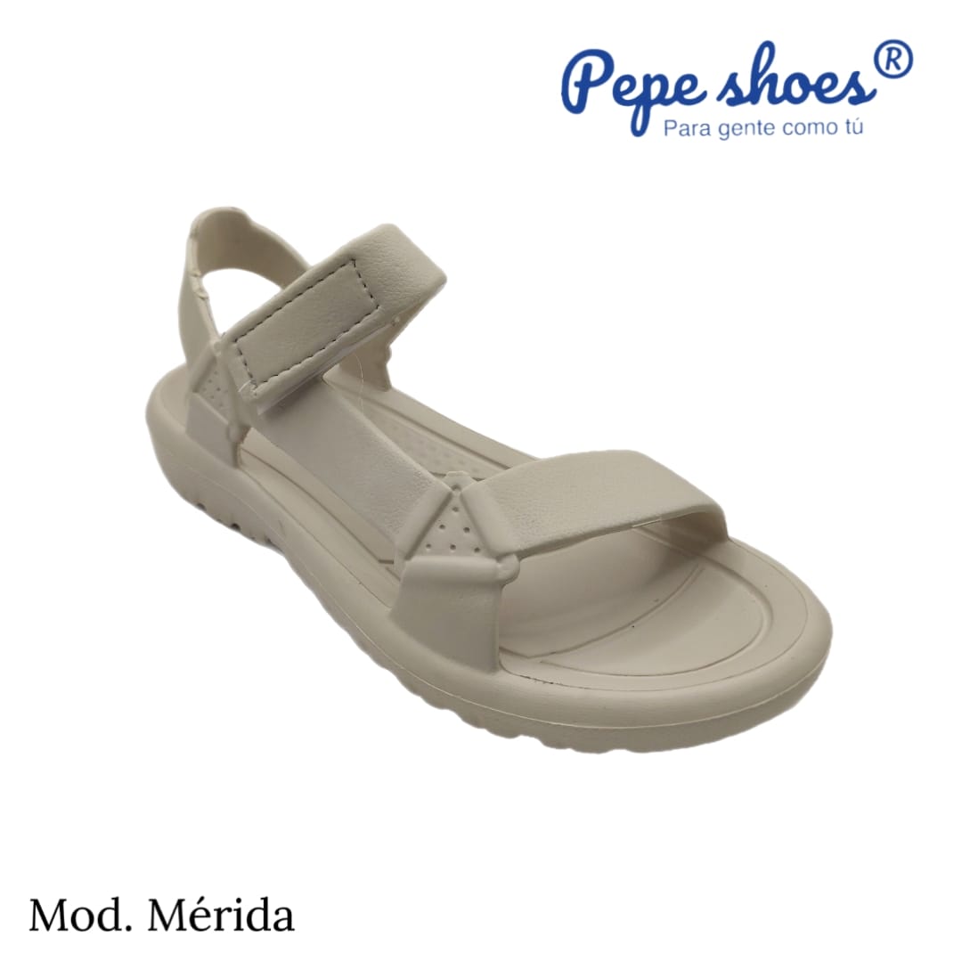 Sandalia modelo mérida varios colores