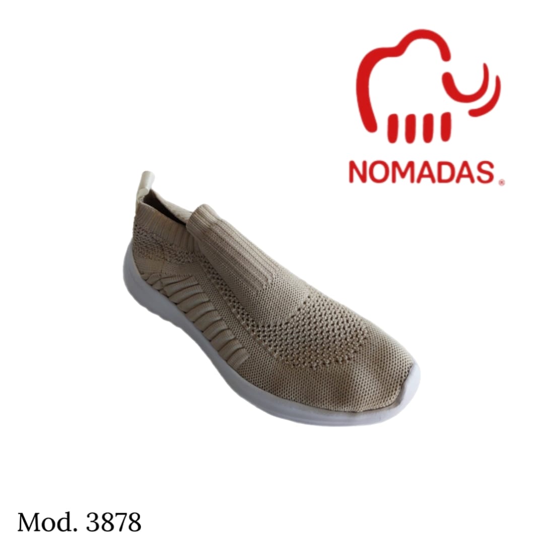 Saldos tenis modelo 3878 beige