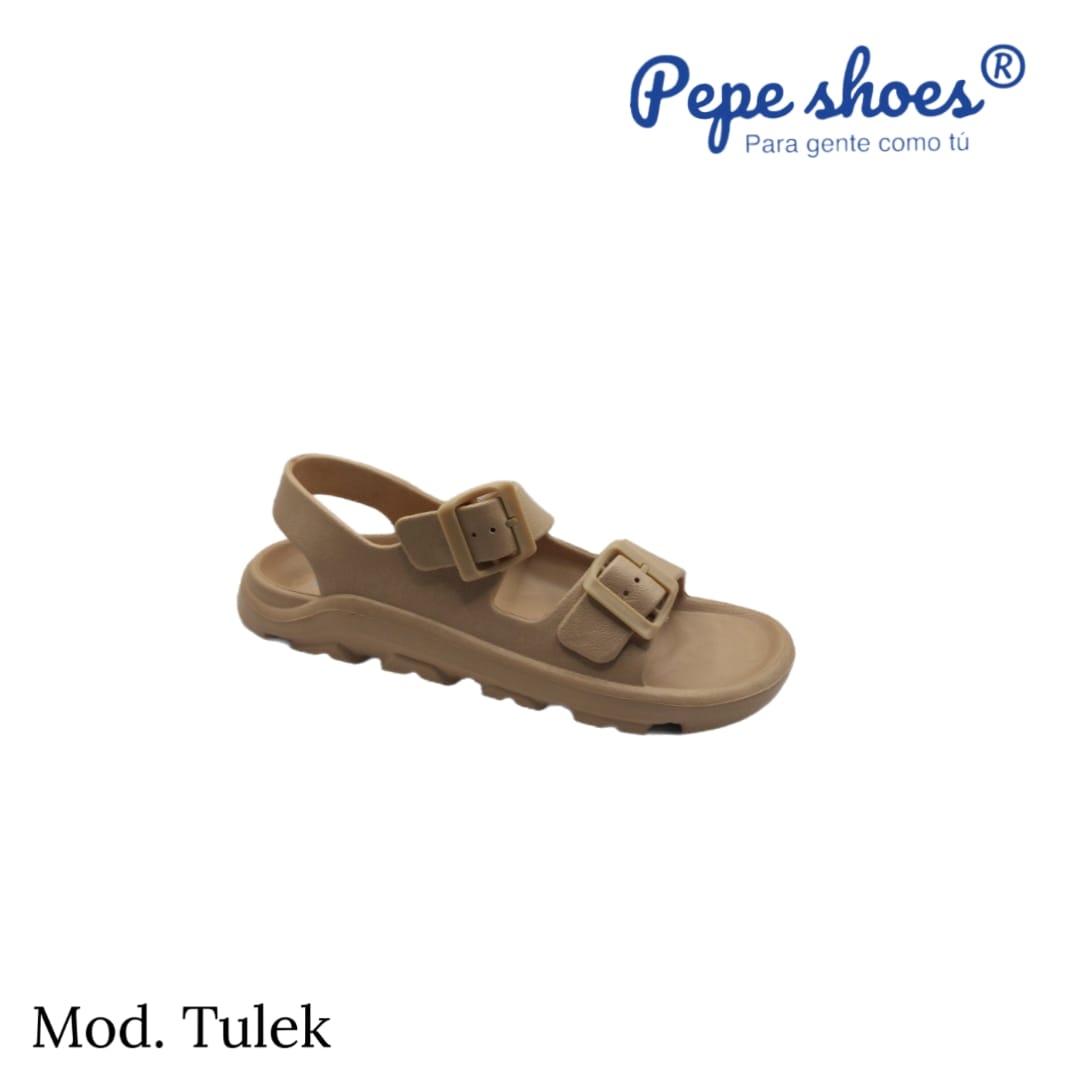 Sandalia modelo tulek varios colores
