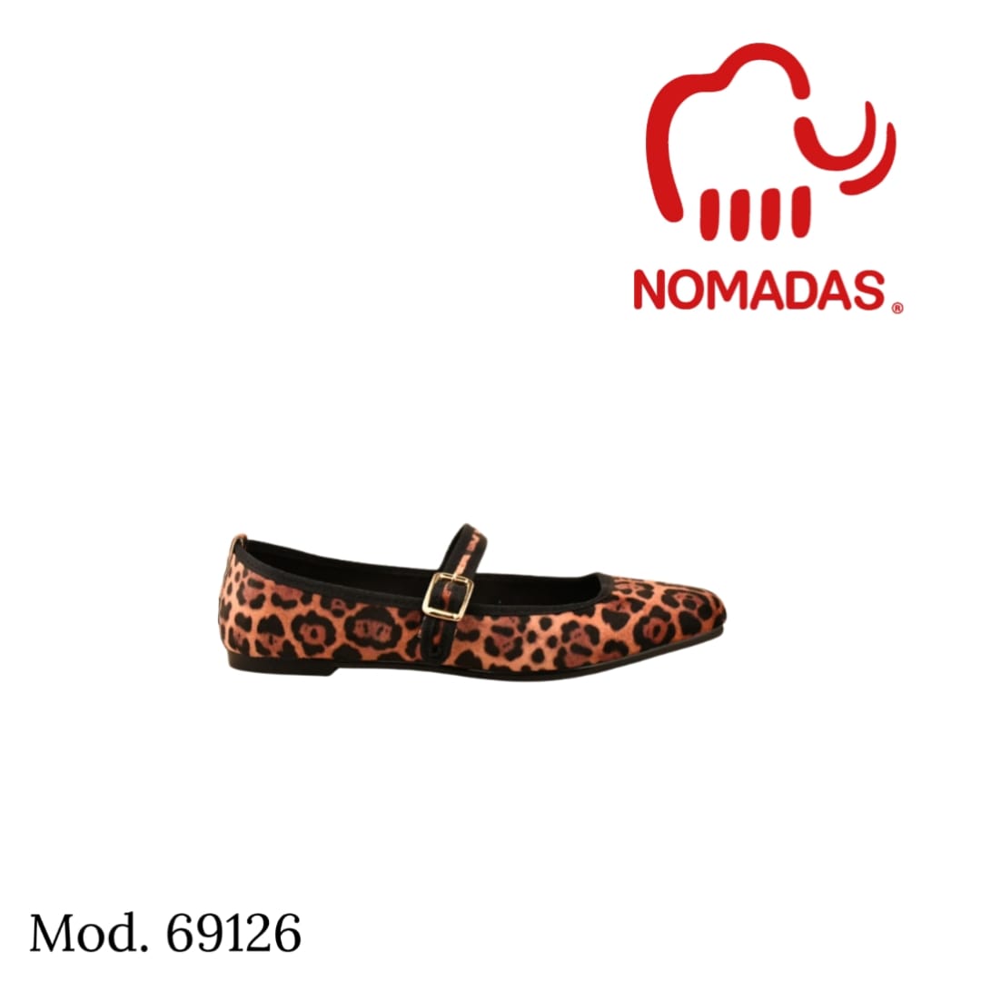 FLAT MODELO 69126 PRINT LEOPARDO
