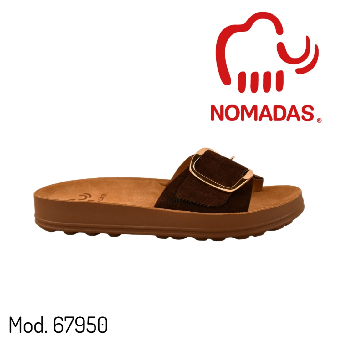 Sandalia mod. 67950 color chocolate