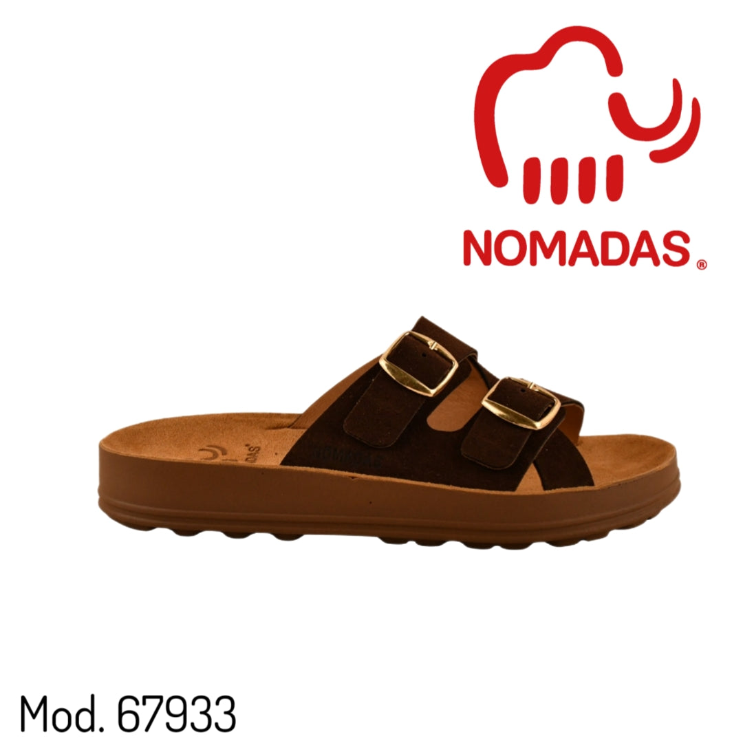 Sandalia mod. 67933 color chocolate