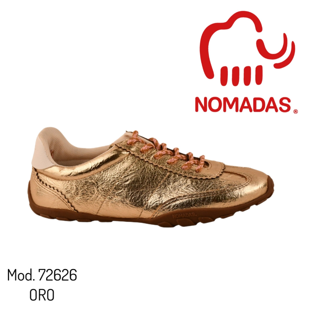 Tenis mod.72626 color oro