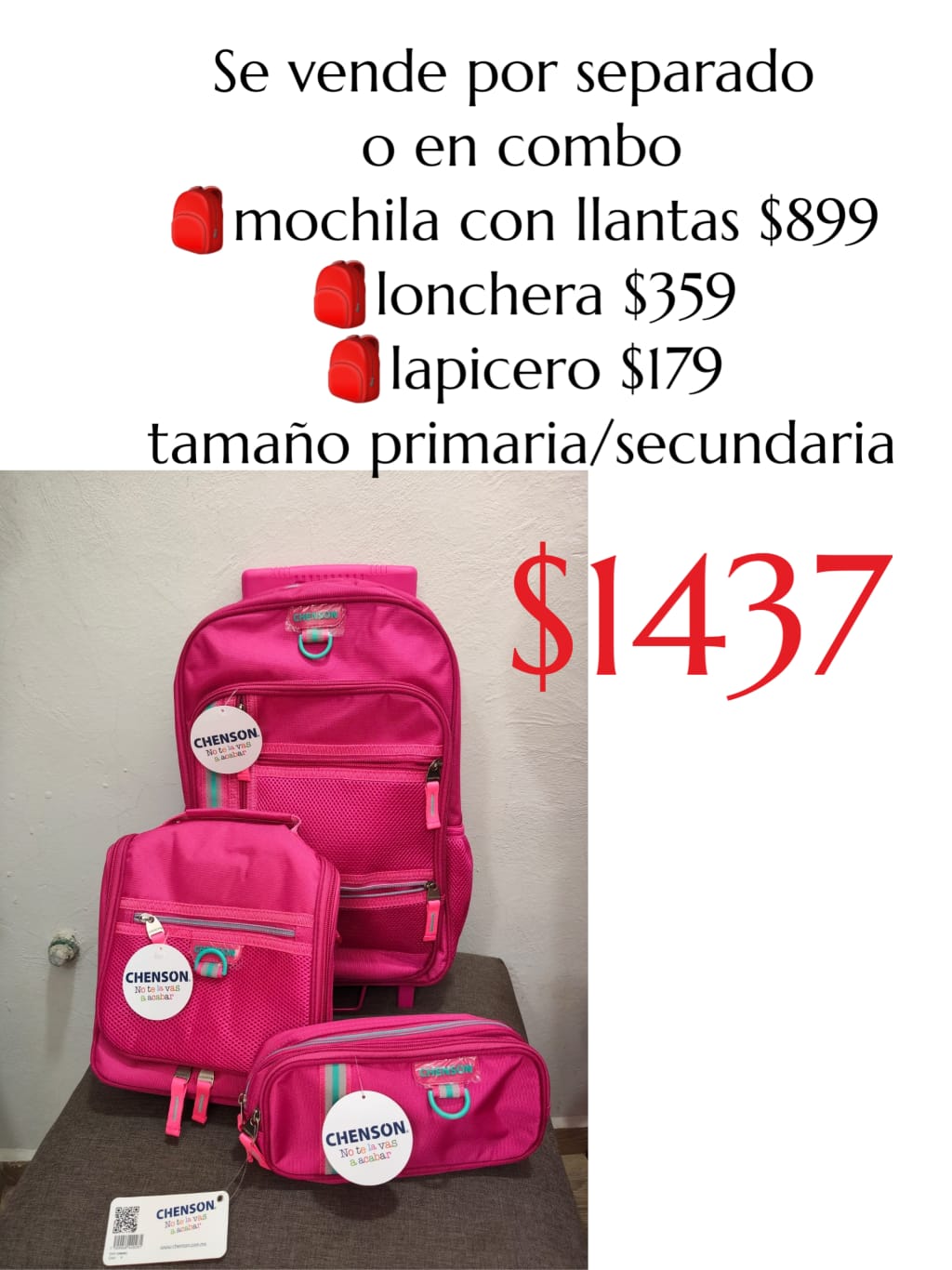 MOCHILA CHENSON