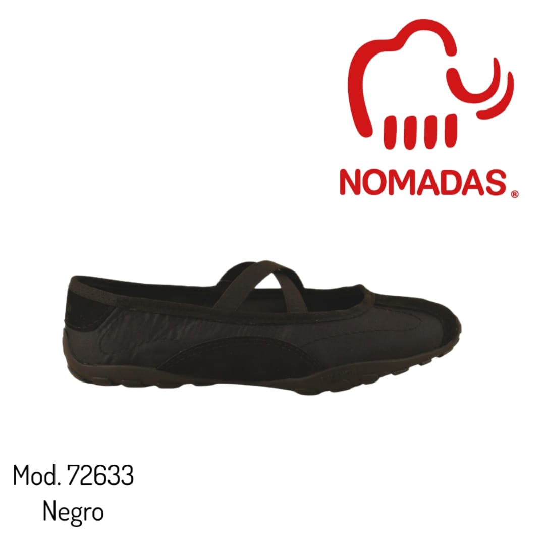 Flat  deportivo mod.72633 color negro