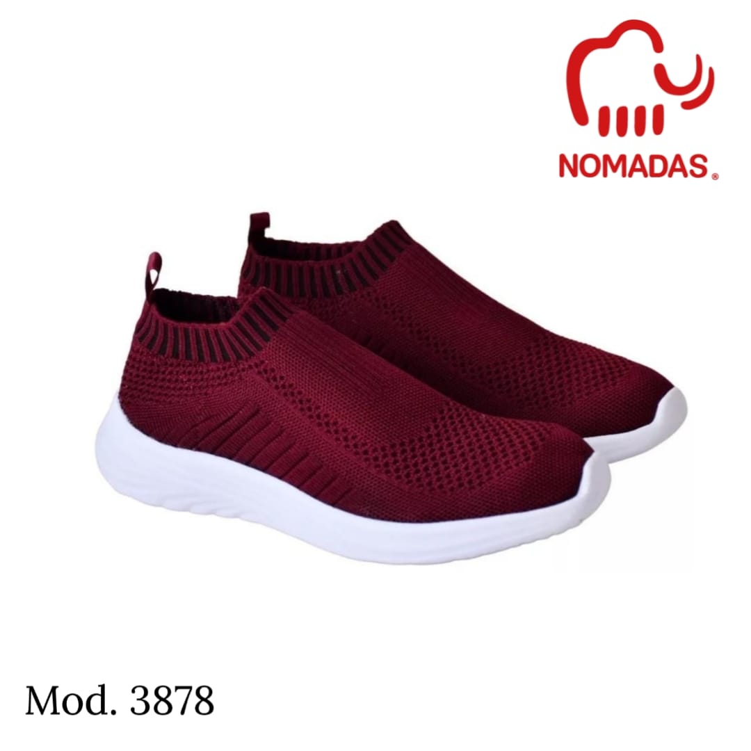 Tenis estilo calcetín, modelo 3878 varios colores