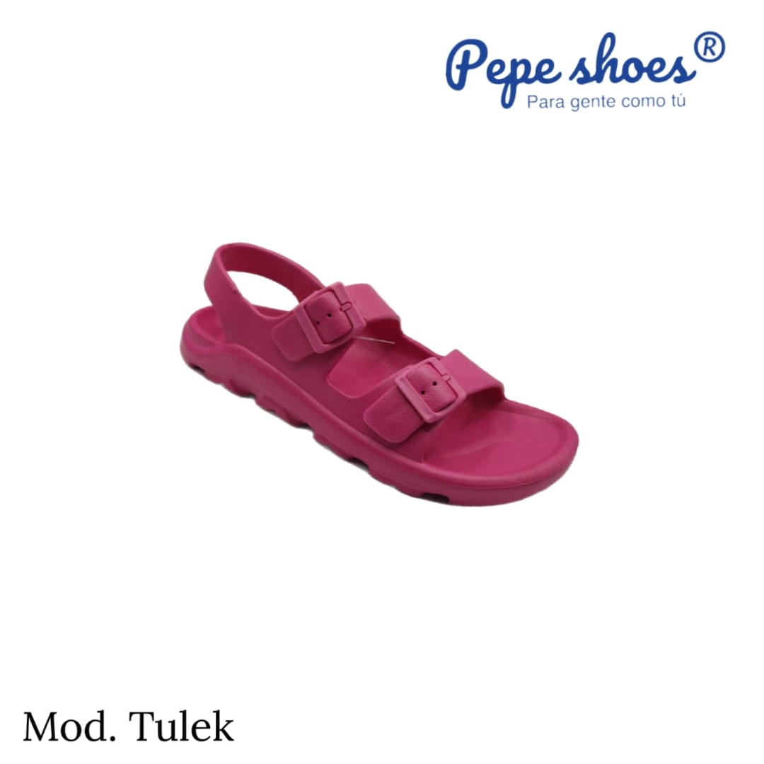 Sandalia modelo tulek varios colores