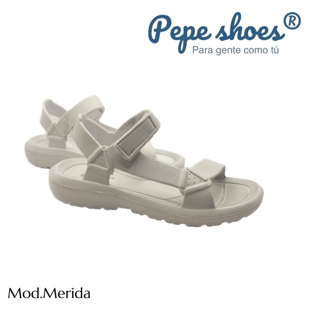 Sandalia modelo mérida varios colores
